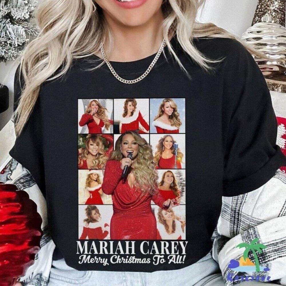 Mariah Carey Merry Christmas One And All Tour 2023 T Shirt